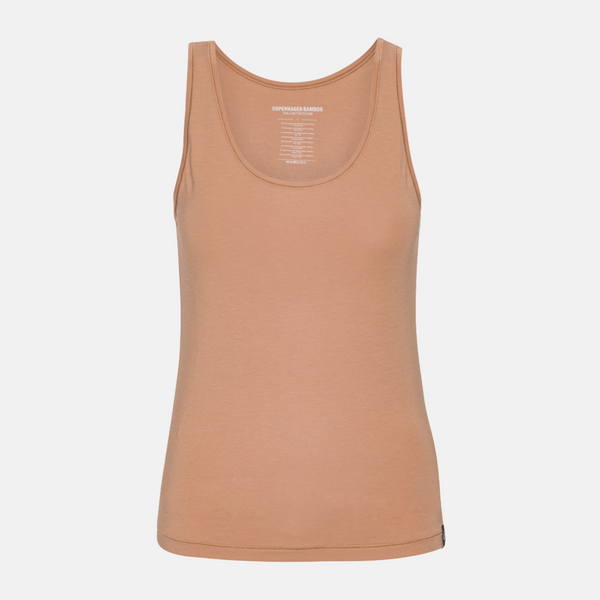 2 pak tan Bambus Tank Top