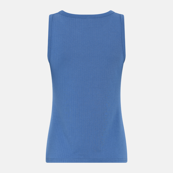 Anja bambus tank top - blå