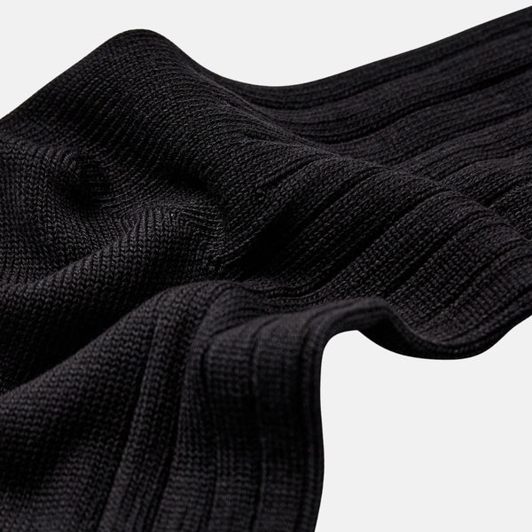 Sorte bambus strømper