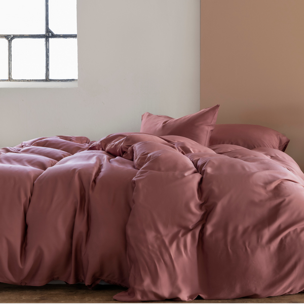 Enjoy bambus sengetøj old rose