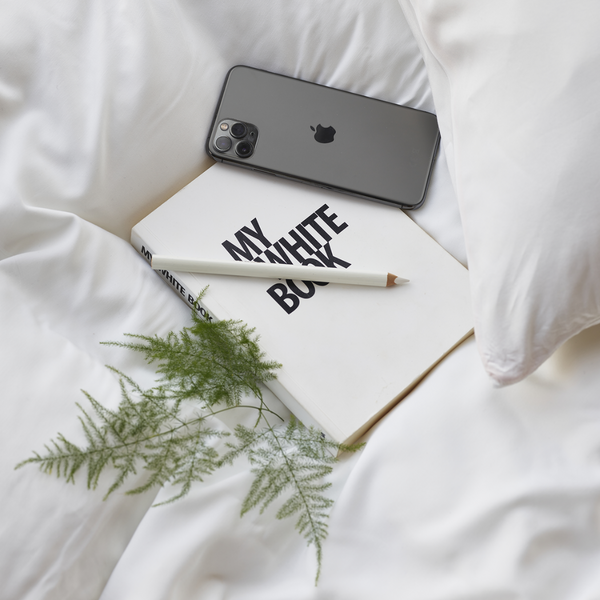 Enjoy bambus sengetøj hvid