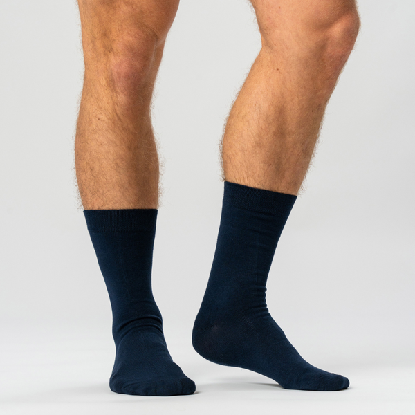 5 par multicolor bambus strømper