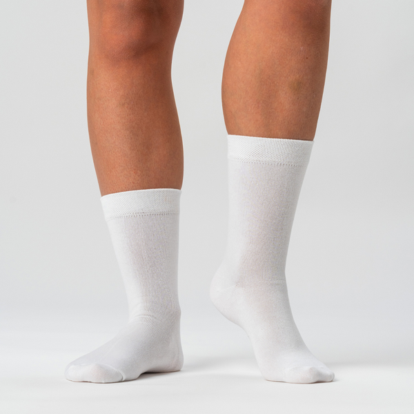 5 par multicolor bambus strømper