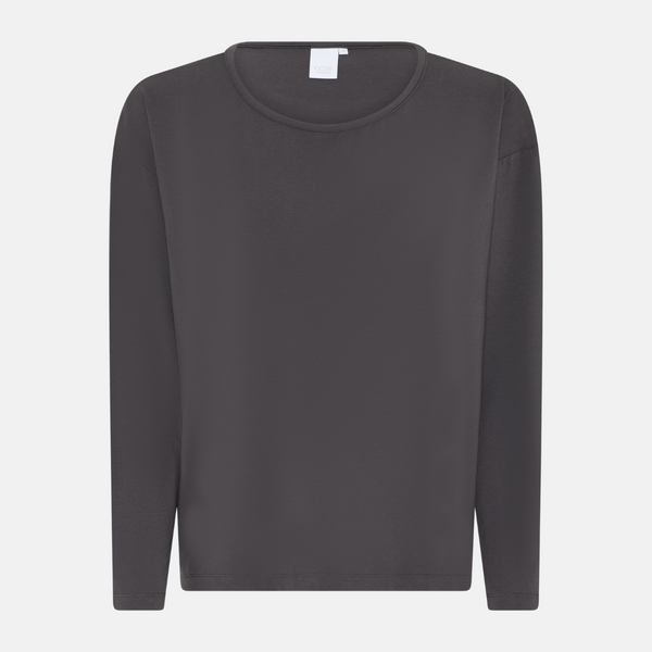 Britt langærmet bambus T-shirt - Pavement