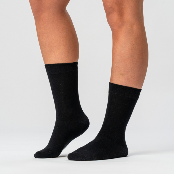 Bambus Pakke - Top & Maxi Trusser & Strømper - Sort