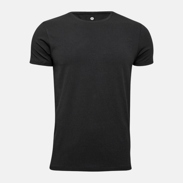 Sort crew neck bambus T-shirt