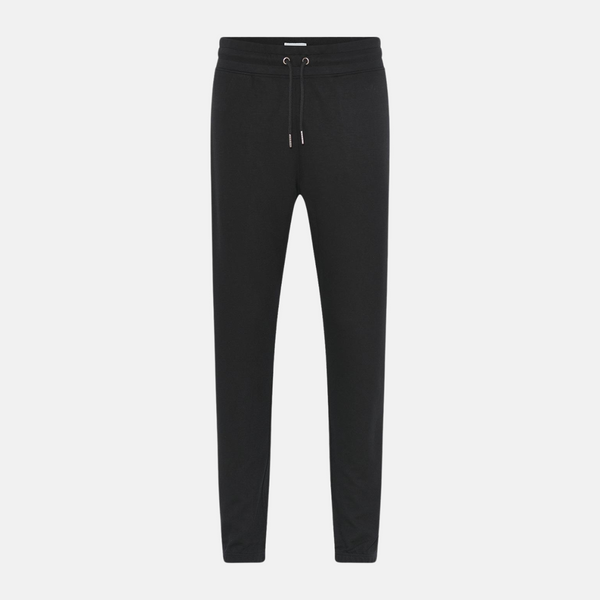 Sorte badge bambus sweatpants