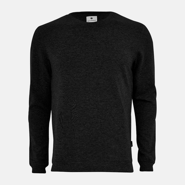 Sort crewneck bambus sweatshirt