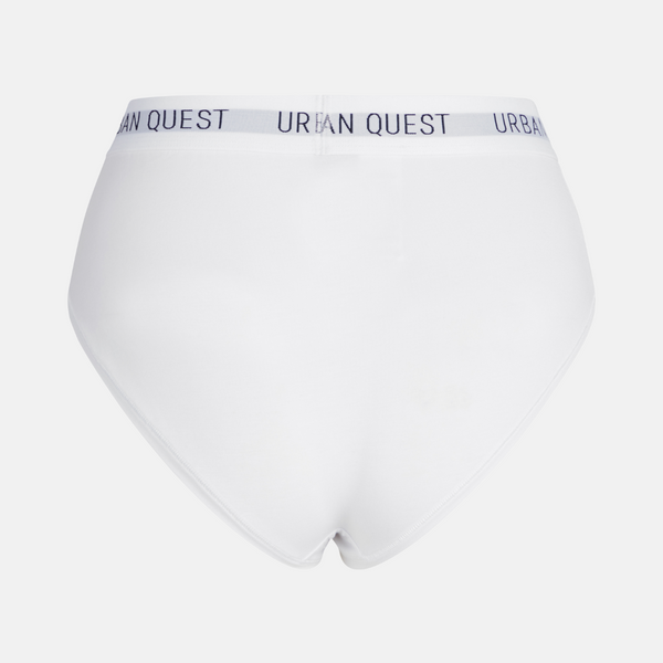 3 pak Bambus maxi trusse i hvid