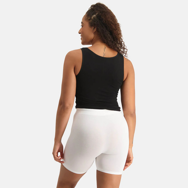 Hvide bambus indershorts