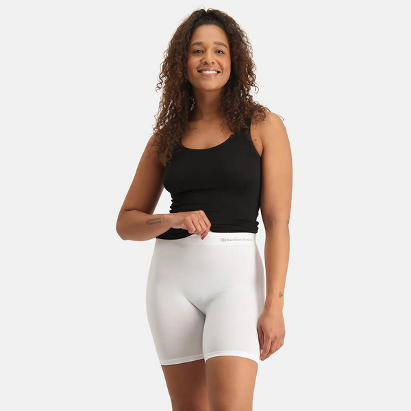 Hvide bambus indershorts
