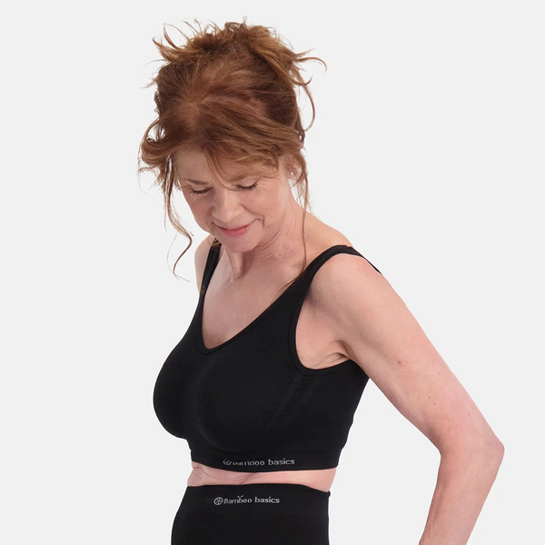 2 stk bambus BH uden foring sort