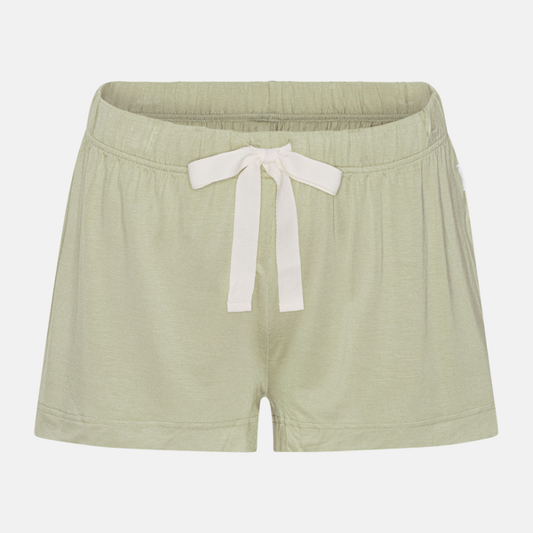 Lysegrønne bambus natshorts