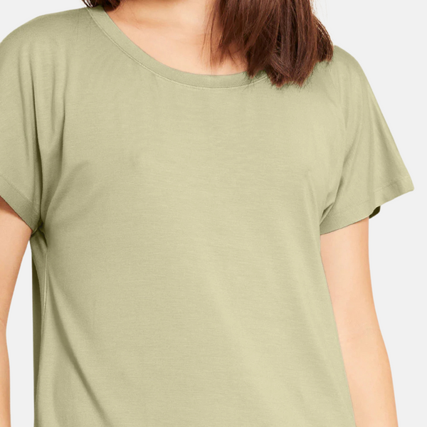 Lysegrøn bambus natkjole