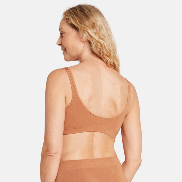 Pale nude bambus bh uden vattering