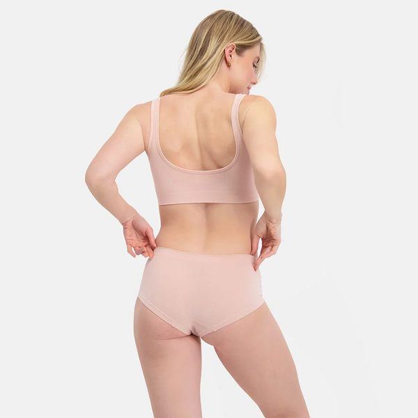 2 stk bambus hipster rose nudemed smal elastikkant