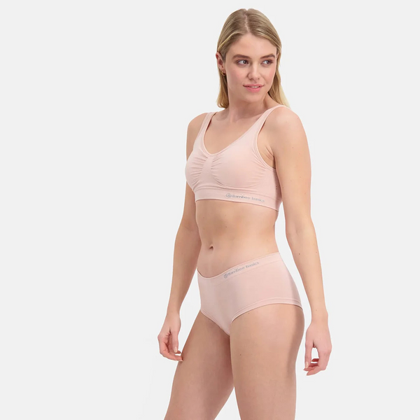 2 stk bambus hipster rose nudemed smal elastikkant
