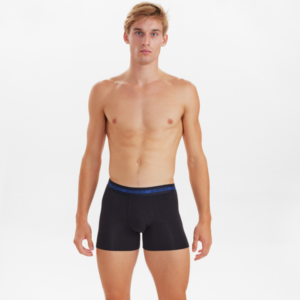 3 par bambus underbukser sort/blå/navy