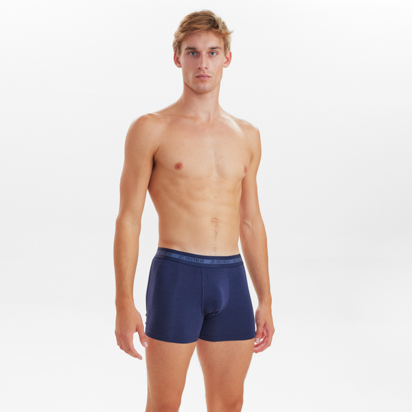 3 par bambus underbukser sort/navy/grå