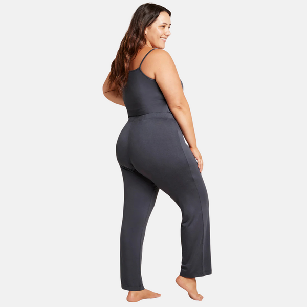 Mørkegrå bambus natbukser