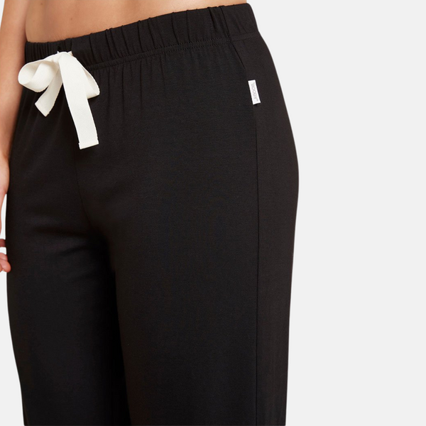 Sorte bambus natbukser