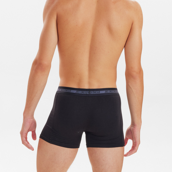 6 par bambus underbukser sorte