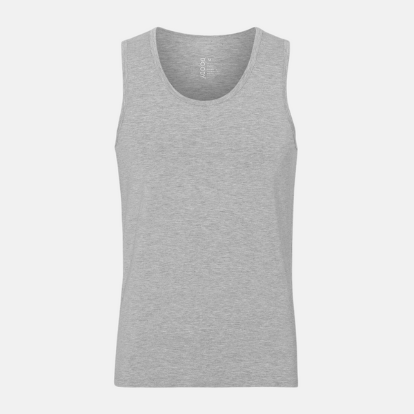 Bambus tank top lysegrå