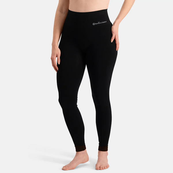 Claire Bambus Leggings - Sort 1 pak