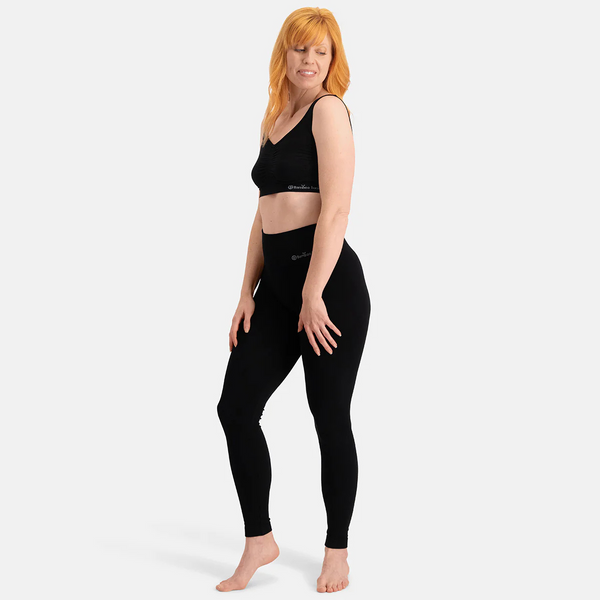 Claire Bambus Leggings - Sort 1 pak