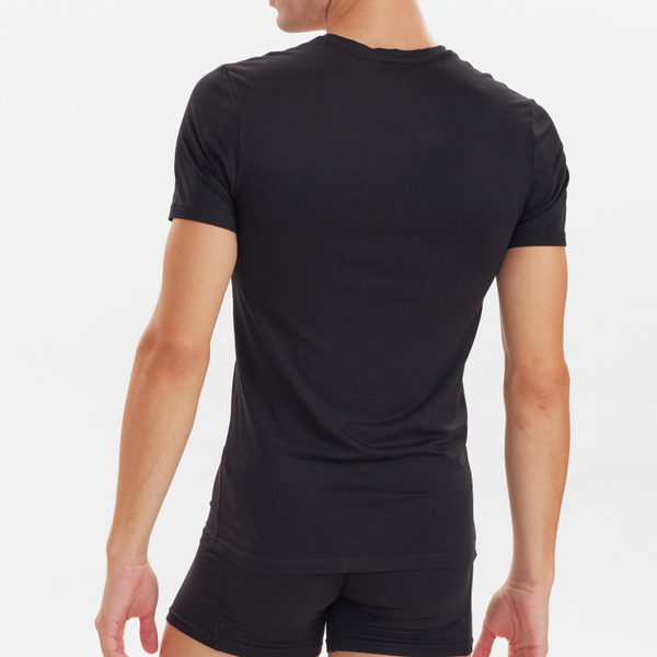2 sorte slim fit bambus v-hals T-shirt