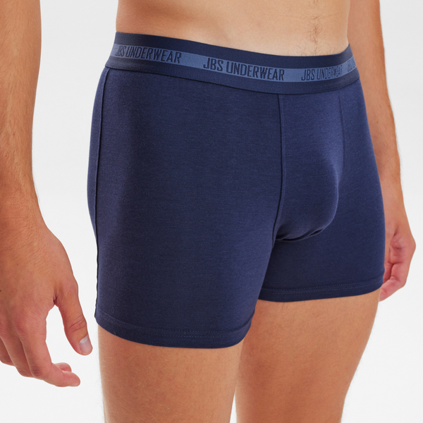 3 par bambus underbukser sort/navy/grå