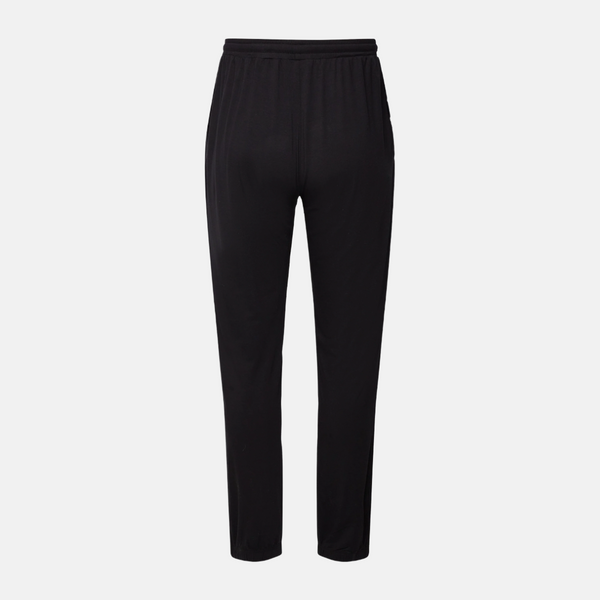 Sort bambus pyjamas med striber