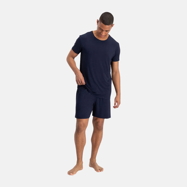 Nolan kortærmet pyjamas sæt navy