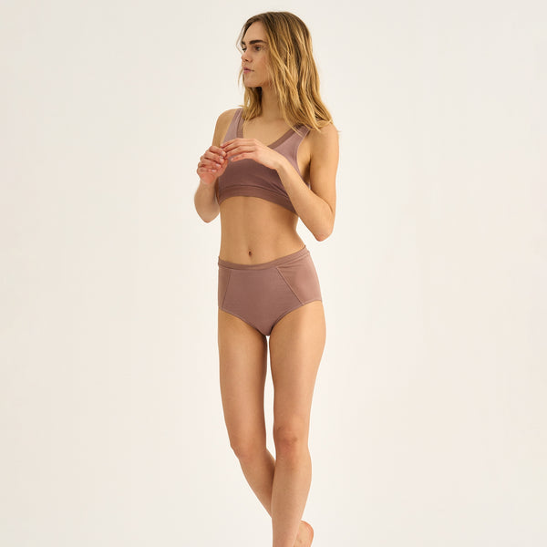 Taupe bambus Maxi trusse fra JBS of Denmark