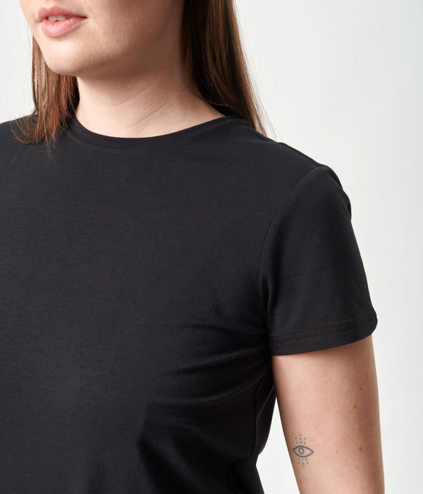 3 pak Sort bambus T-shirt