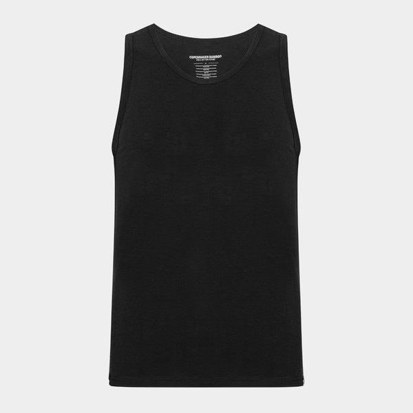 4 pak sort bambus tank top