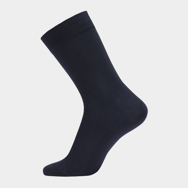 5 par bambus strømper navy