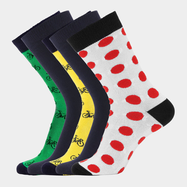5 par bambus strømper - Tour De France 2