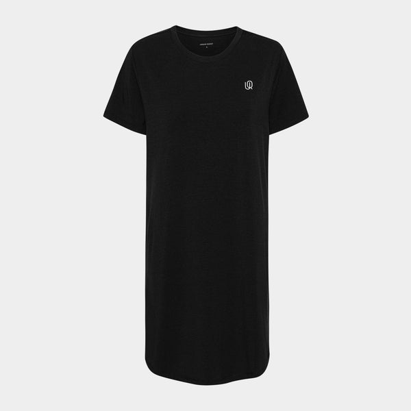 Bambus natkjole i sort