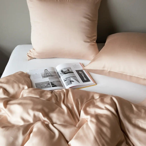 Bambus pudebetræk lys beige fra Nordic Weaving
