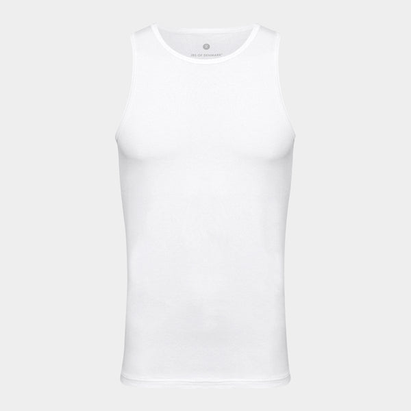 Hvid tank top i bambus XXL JBS of Denmark