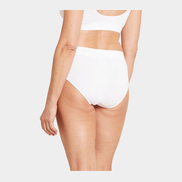 Hvide bambus maxi trusser    Boody