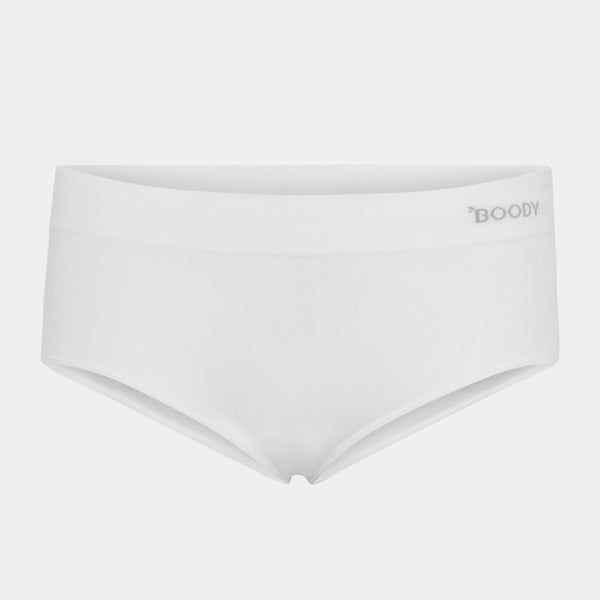 Hvide bambus midi trusser XS Boody