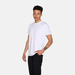 Hvid bambus T-shirt fra Urban Quest