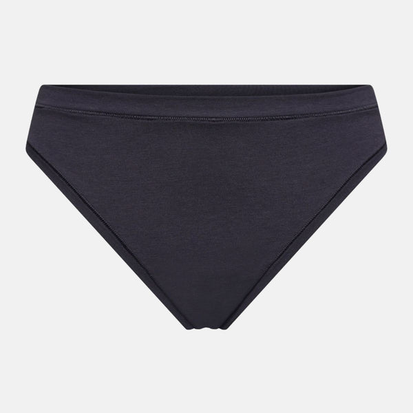 Mørkegrå bambus g-streng