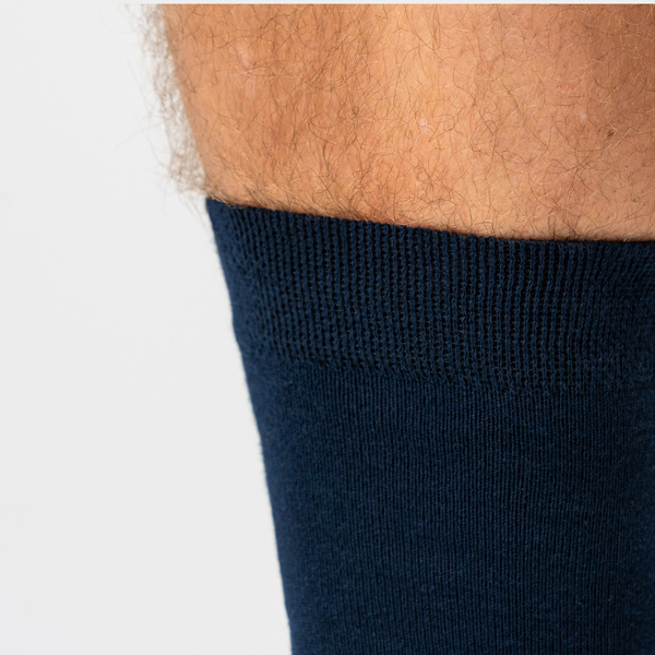 10 par bambus strømper sort/navy