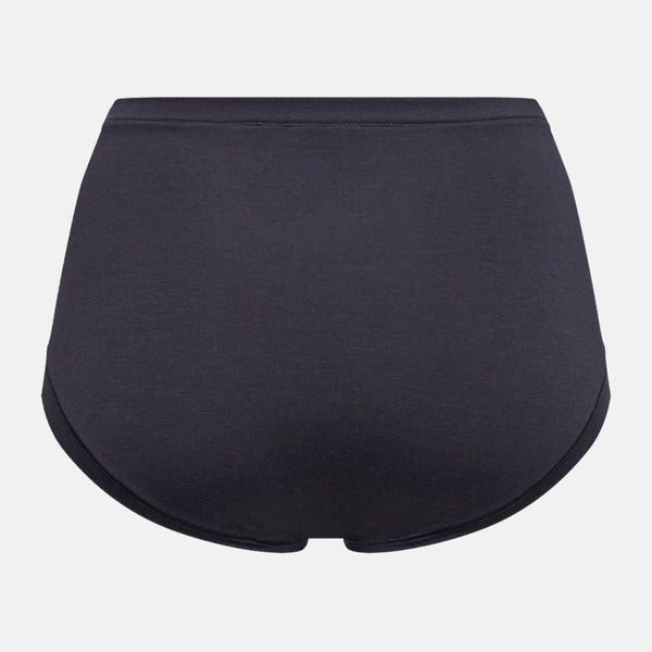 Mørkegrå bambus maxi trusser