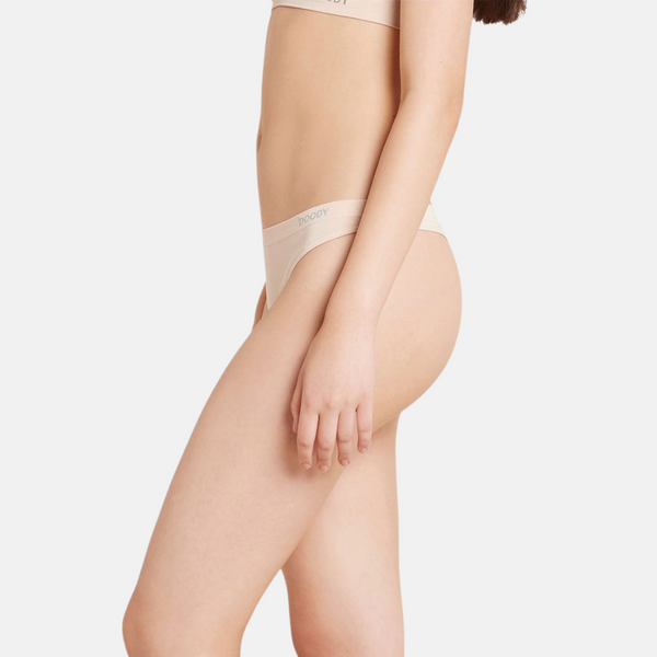 Rose nude bambus g-streng trusse
