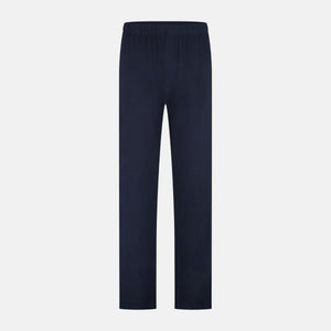 Nina Blå langærmet pyjamassæt fra Bamboo Basics