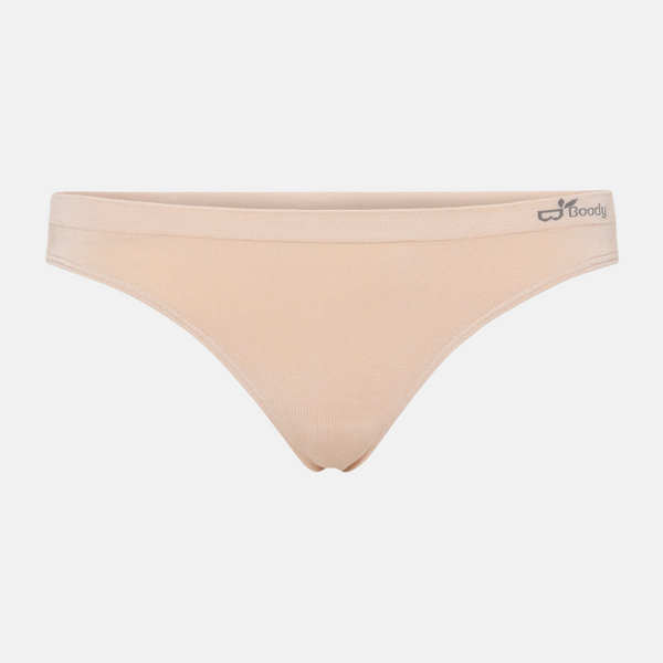 Rose nude bambus g-streng trusse